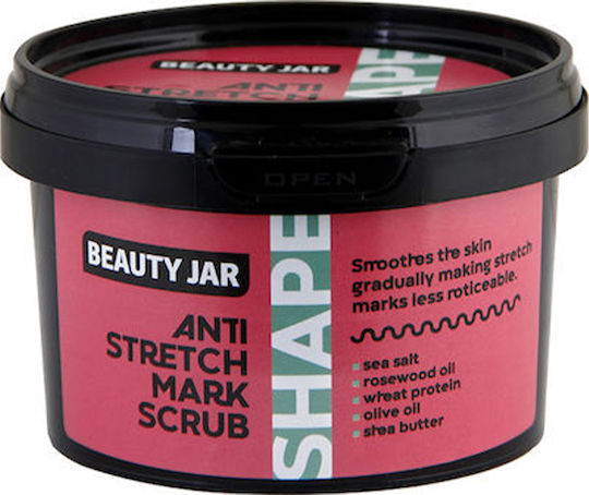 Beauty Jar Shape Anti-Stretch Mark Scrub Σώματος Srcub Kατά Των Ραγάδων 400gr