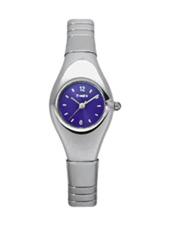 Timex Women's Watch Battery with Silver Stainless Steel Bracelet