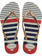 Slim Nautical Women's Flip Flops