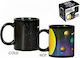 Spacecow The Solar System Κούπα Κεραμική Μαύρη 300ml