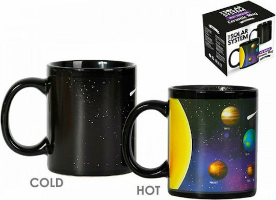 Spacecow The Solar System Κούπα Κεραμική Μαύρη 300ml Spacecow The Solar System Κούπα Κεραμική Μαύρη 300ml
