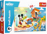 Puzzle pentru Copii Interesting Day For Miki And Friends pentru 4++ Ani 60buc Trefl