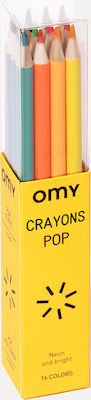 Omy Crayons Pop Farbstift-Set 16Stück