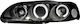 Sonar Front Lights Angel Eyes Honda Civic 1992 1995 Set of 2 Pieces