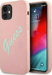 Guess Vintage Back Cover Σιλικόνης Ροζ (iPhone ...