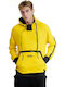 BodyTalk Fragile 1202-955925 Men's Sweatshirt with Hood and Pockets Yellow 1202-955925-00700