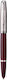 Parker 51 Core Burgundy Ct M Writing Pen Medium Red made of Steel with Blue Ink