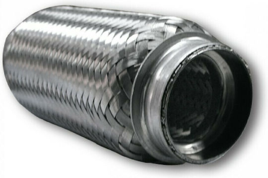Americat Exhaust Spiral Universal Stainless Steel with Mesh 57x250mm