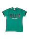 Παιδικό T-shirt Πράσινο Run