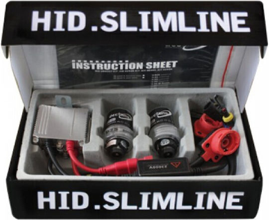 Dectane Xenon Сет за Осветление Slim D2S 12V 8000К Хладно бяло