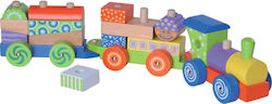 Gerardo’s Toys Vehicle Block Train made of Wood for 36++ Months