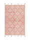 Nef-Nef Homeware Gener Teppich Rechteckig mit Fransen Pink 028215