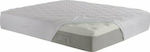 Strom Eco King Size Mattress Cover Fitted Cotton Plus 200x200cm