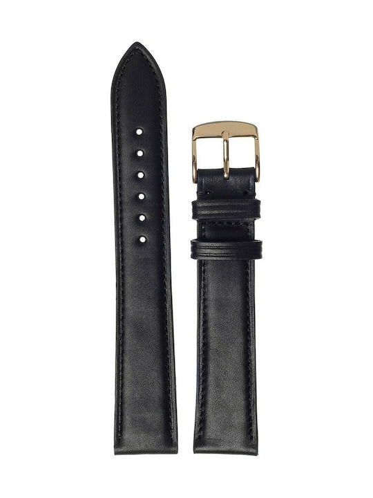 Rochet Leather Strap Black 18mm