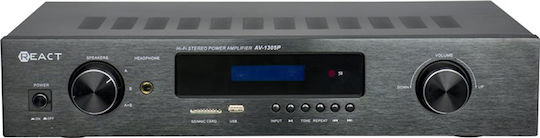 REACT AV-1305P Phono Preamp Black