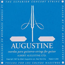 Augustine Einzelne Saite für Klassische Gitarre Blue N.2 B (Si)