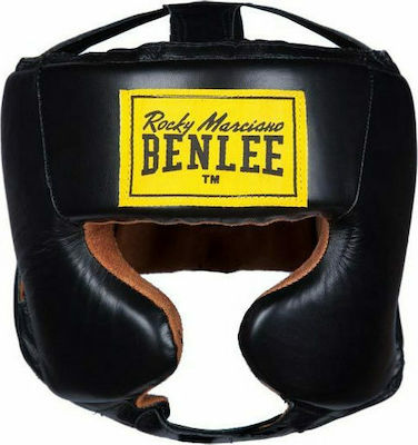 Benlee Tyson Κάσκα Πυγμαχίας Ενηλίκων Aνοιχτού Τύπου Δερμάτινη Μαύρη