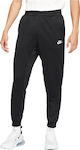Nike Sportswear Tribute Παντελόνι Φόρμας με Λάστιχο Μαύρο DA0007-010