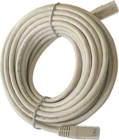 Eurolamp U/UTP Cat.6e (High Speed) Network Cable Ethernet Without Terminated 50m Gray