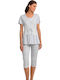 Vamp Women's Pyjama Set Gray