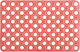 Viopros Όρμπιτ Αντιολισθητικό Μπανιέρας με Βεντούζες Πορτοκαλί 40x60εκ.