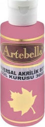 Artebella Acrylic Acrylic Paint Set in Pink color No 3045 Rose 130ml 1pcs 127/3045