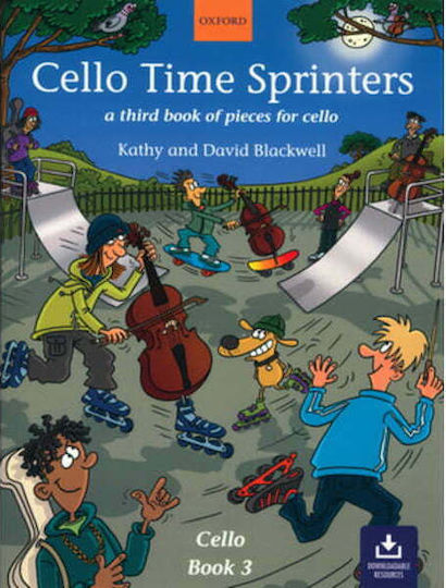 Oxford University Press Cello Time Sprinters Μέθοδος Εκμάθησης για Πνευστά Book 3 + CD