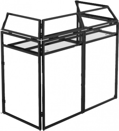 Ibiza Ds10 Dj Stand Mit Lichttraverse Party D | Preisvergleich