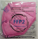 Tiexiong Disposable Protective Mask FFP2 Pink 2...