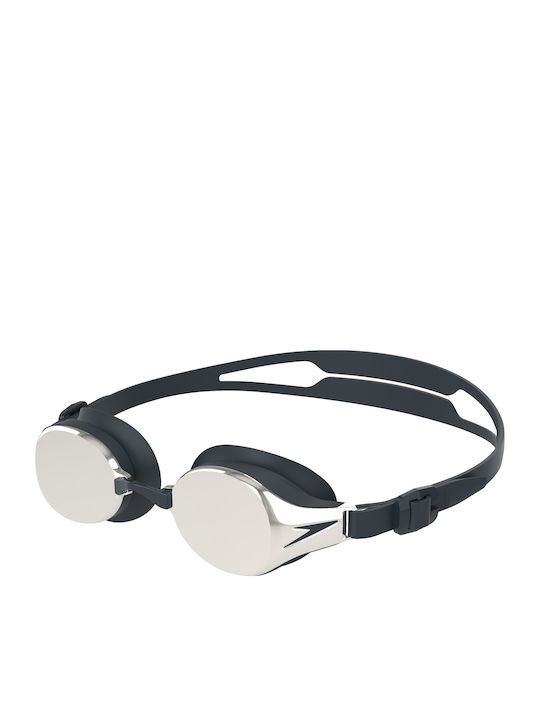 Speedo Hydropure Schwimmbrille Erwachsene mit Antibeschlaggläsern Schwarz