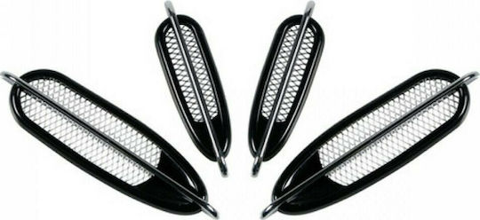 Lampa Conducta de aer de Autoturism Gurile de aer decorative autoadezive 19x5.3cm - 14x3.5cm 4 buc Compatibil cu