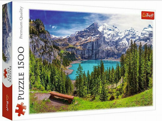 Lake Oeschinen, Alps, Switzerland Puzzle 2D 1500pcs 26166