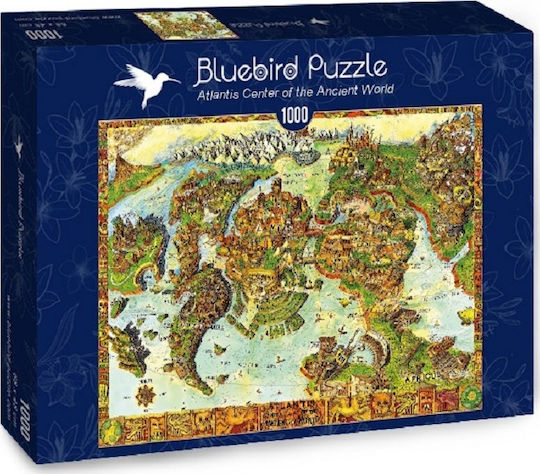 Atlantis Center of the Ancient World Puzzle 2D 1000pcs