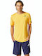 ASICS Court Men's Athletic T-shirt Short Sleeve Yellow