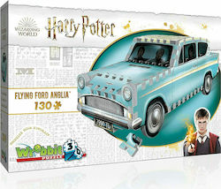 Harry Potter: Weasley Car Puzzle 3D 130 Bucăți
