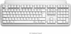 Matias Tactile Pro Doar tastatura UK Alb