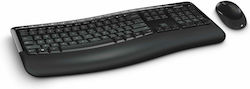 Microsoft Wireless Comfort Desktop 5050 Set tastatură și mouse UK