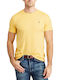 Ralph Lauren Herren T-Shirt Kurzarm Gelb