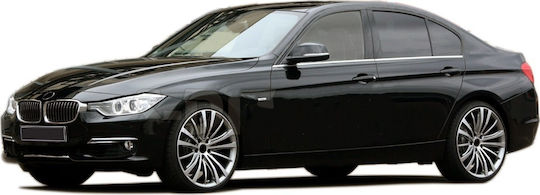 S-dizayn Trim Παράθυρων Ανοξείδωτο Ατσάλι Bmw Σειρά 3 F30 Sedan 2012 Χρώμιο 4τμχ /SD