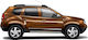 S-dizayn Защитни за Врати на кола Странична защитна лента Dacia Duster Suv 2009 Chrome 8 броя 8бр Сребрист