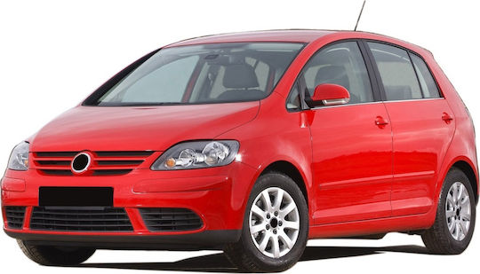 S-dizayn Trim Παράθυρων Ανοξείδωτο Ατσάλι Vw Golf 5 Plus 5D 2004-2007 Χρώμιο 4τμχ /SD