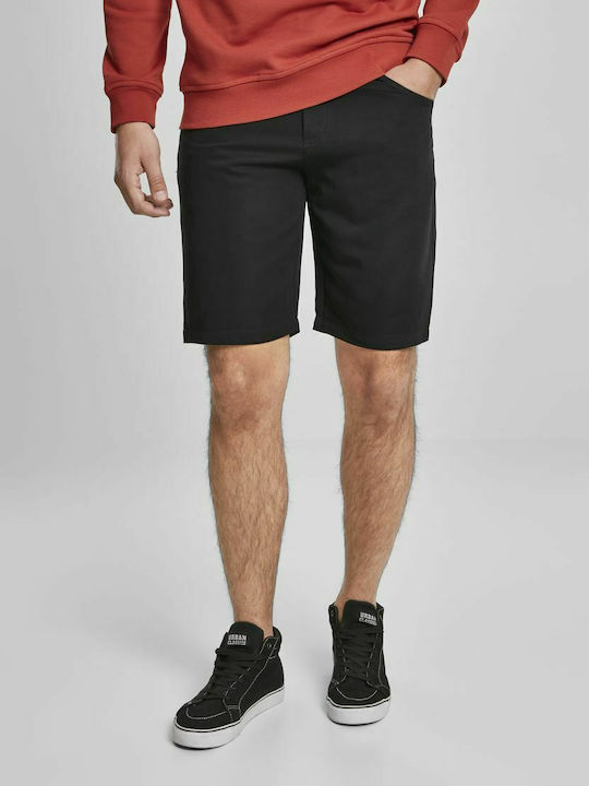 Urban Classics Ανδρική Βερμούδα Chino Μαύρη
