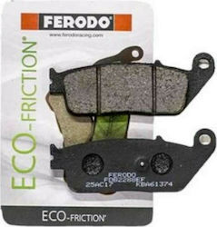 Ferodo Motorradbremsbeläge Rückseite Organische hintere Bremsbeläge Fdb2288ef Kymco Xciting 400i / Xciting 500i für Kymco Xciting 400 / Aufregend 500