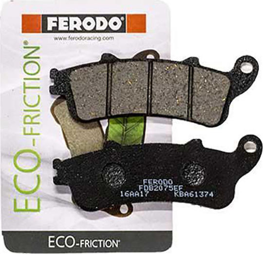 Ferodo Motorcycle Brake Pads Organic Rear Brake Pads Fdb2075ef Honda XL1000 Varadero A4 ABS/XLV 1000