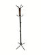 Epiplo-Fos RANG1 Καλόγερος Μεταλλικός Καφέ 48x48x180cm