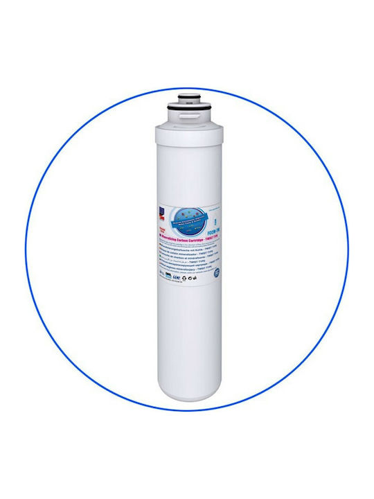 Aqua Filter Резервен филтър за вода за плот и под плот от активен въглен 12" FCCM-TW