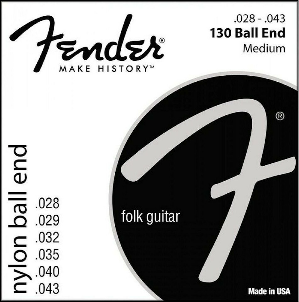 Fender Classical/Nylon Guitar Strings Medium 0730130400 2843 Skroutz.gr