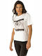 Kendall + Kylie KKW.1S1.042.013 Γυναικείο T-shirt Λευκό με Στάμπα