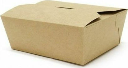 Set de 50 Cutii de carton Cutii Containere alimentare Kraft 18x14x6.5cm