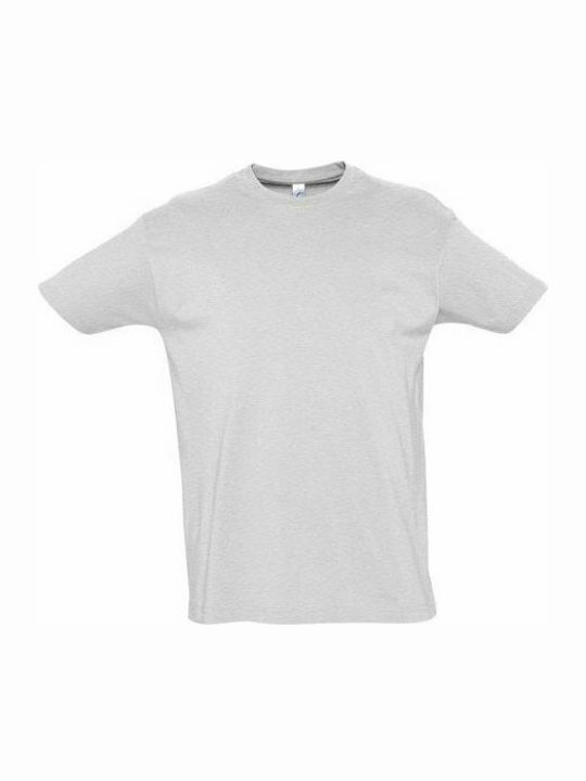 Sol's Imperial Men's Short Sleeve Promotional T-Shirt Grey Melange